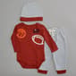 Baby Boy (NB-9M) bon bebe(R) 3pc. Sports Bodysuit & Pants Set - image 1