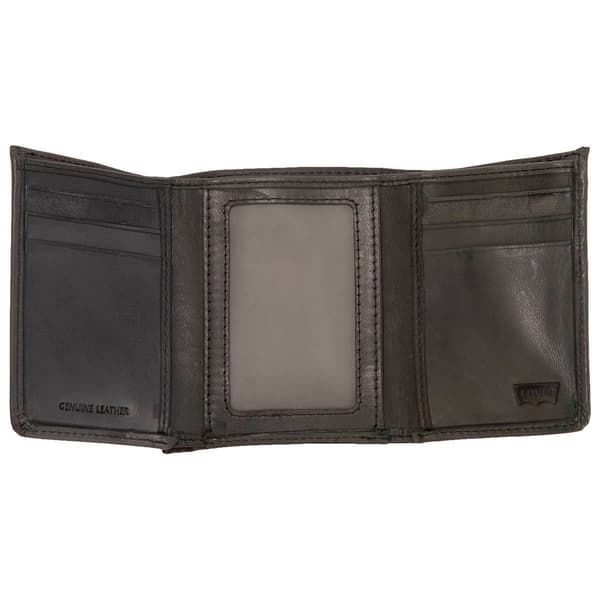 Mens Levi''s&#174; Slim Trifold Wallet w/ Zipper