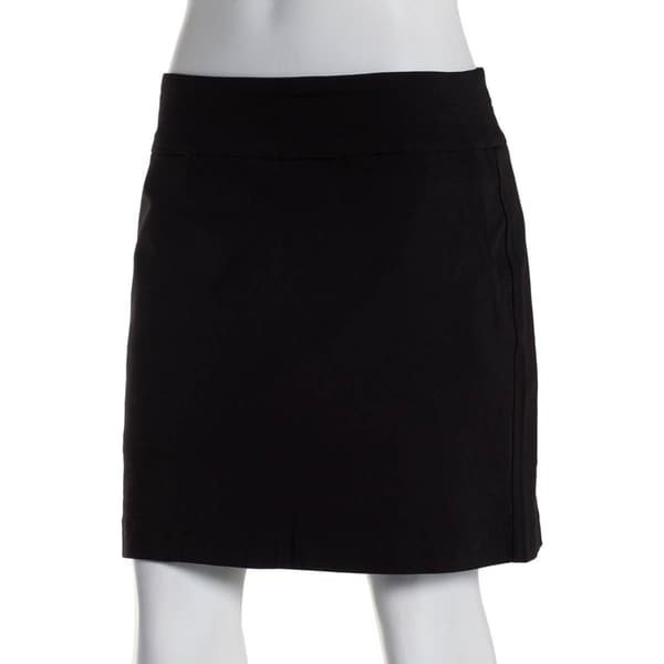 Womens Zac & Rachel Pull On Solid Skort