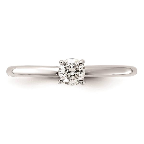 Pure Fire 14kt. White Gold Lab Grown Diamond Engagement Ring