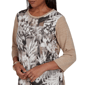 Womens Alfred Dunner Regent Street Abstract Floral Blouse - image 5