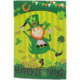 Northlight Seasonal Dancing Leprechaun Garden Flag