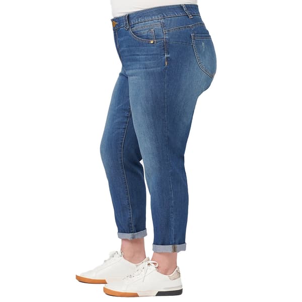 Plus Size Democracy "Ab"solution Ankle Crop Jeans