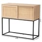 Baxton Studio Amelia Natural Brown Wood Sideboard Buffet - image 8