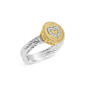 Haus of Brilliance 18kt. Gold Plated Diamond Heart Ring - image 3