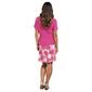 Womens Harper 241 Floral Short Sleeve Tie Front Jacket Dress - image 2