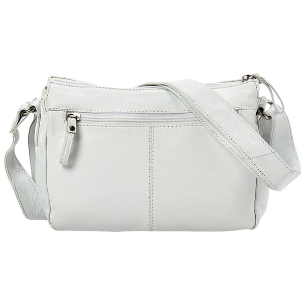 Great American Leatherworks Floral Applique Camera Crossbody