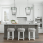 HH2 Home Krauss Grey Backless Swivel Counter Height Stool - image 7