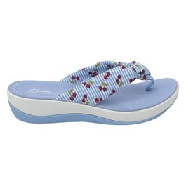 Womens Clarks® Arla Glison Flip Flop Sandals