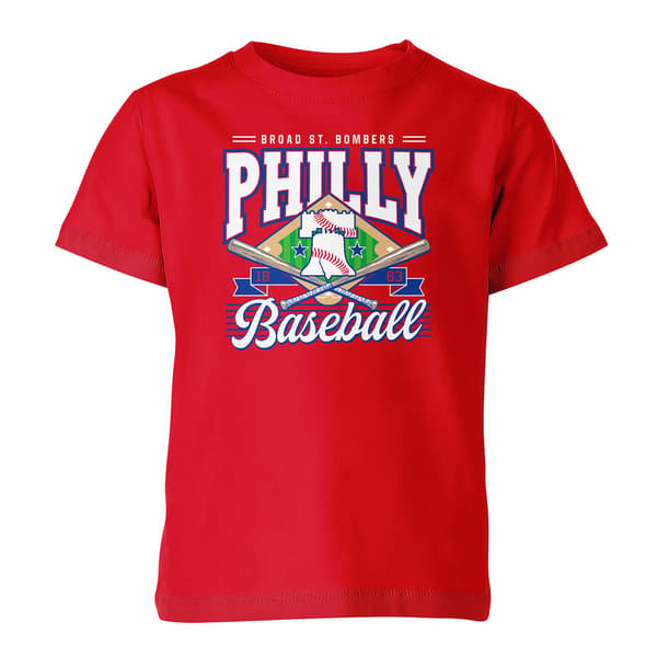 Mens Tailgate Philadelphia Baseball Homefield Tee - image 