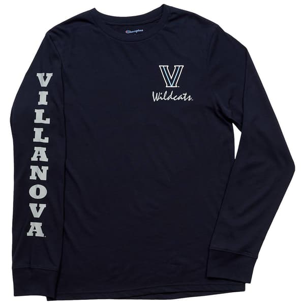 Mens Champion(R) Villanova Long Sleeve Tee - image 