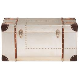 Baxton Studio Bechet Collection French Storage Trunk