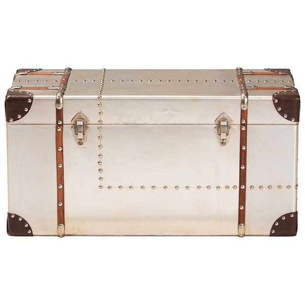 Baxton Studio Bechet Collection French Storage Trunk