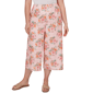 Plus Size Ruby Rd. Renaissance Romance Floral Eyelet Pants - image 1