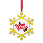 Northlight Snowflake "Sugar Babies" Candy Logo Christmas Ornament - image 2