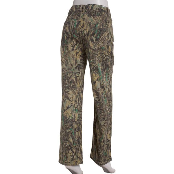 Juniors Madden Girl 90''s Fit Wide Leg Twill Camo Pants