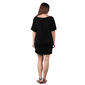 Plus Size 24/7 Comfort Apparel Short Sleeve Shift Dress - image 2
