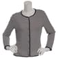Womens Nautica Long Sleeve Stripe Rib Cardigan - image 2