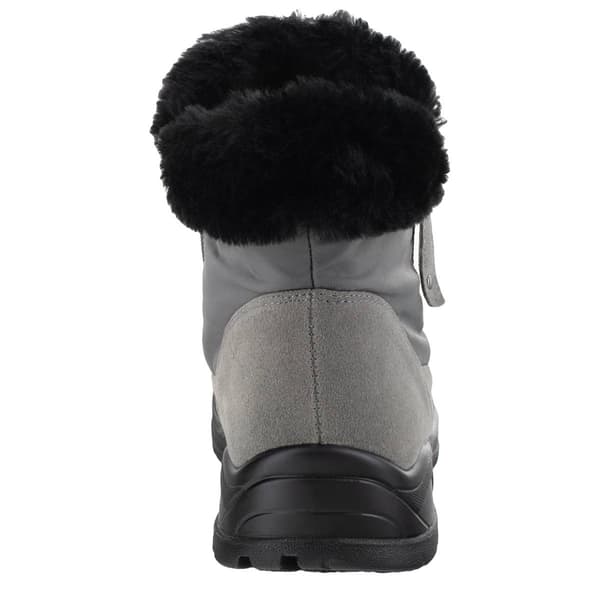Womens Easy Street Frosty Nylon Winter Ankle Boots
