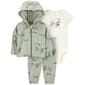 Baby Boy &#40;NB-12M&#41; Carters&#40;R&#41; 3pc. Airplane Cardigan Set - image 1