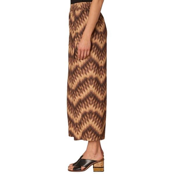 Womens Democracy Skyrise Wide Crop Pleated Glider Pants