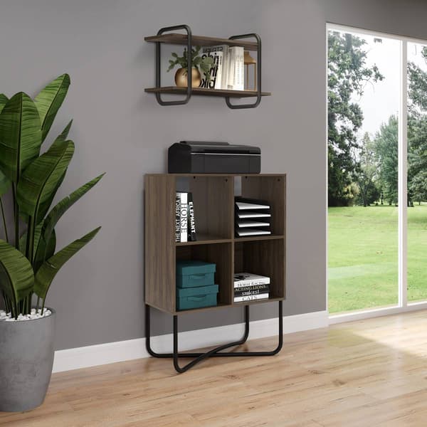 Techni Mobili Modern Geometric Bookcase