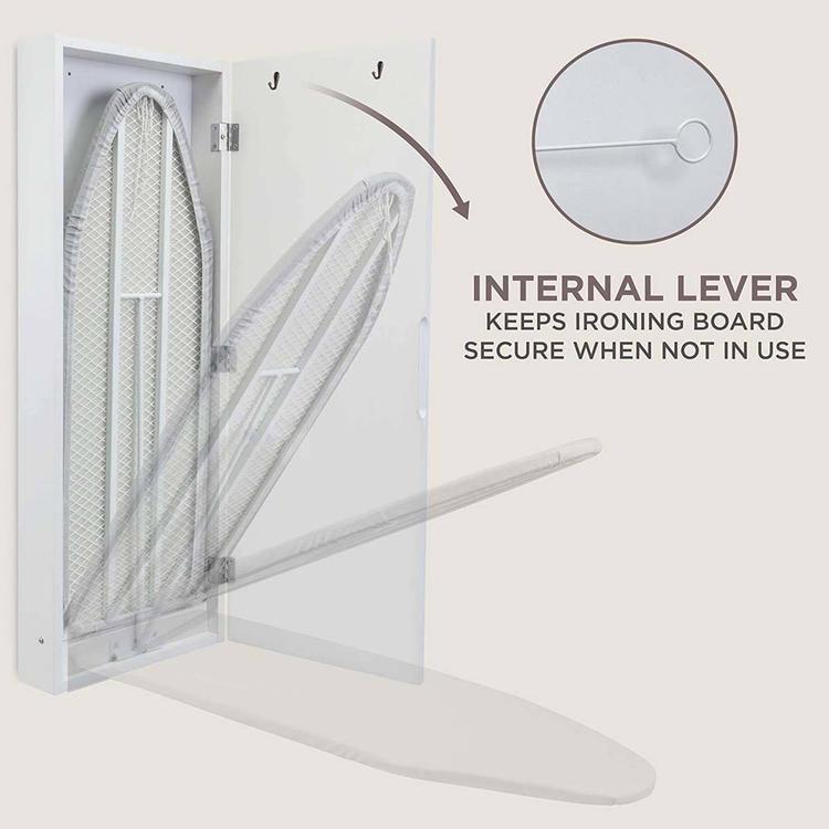 Ivation Wall Mounted Farmhouse Door Ironing Board