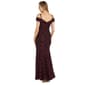 Petites R&M Richards Tonal Off The Shoulder Mermaid Evening Gown - image 3
