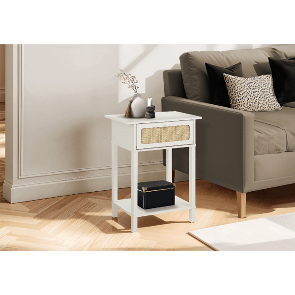 Monarch Specialties Transitional 2 Tier Accent Table - image 