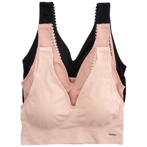 Plus Size Nautica 3pk. Seamless Lounge Bras NT1583-3PK