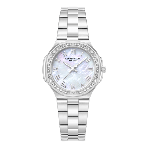 Womens Kenneth Cole New York® Classic Silver Watch - KCWLG0088701 - image 