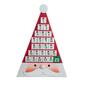 Kurt S. Adler 19.7in. Triangular Santa Head Advent Calendar - image 1