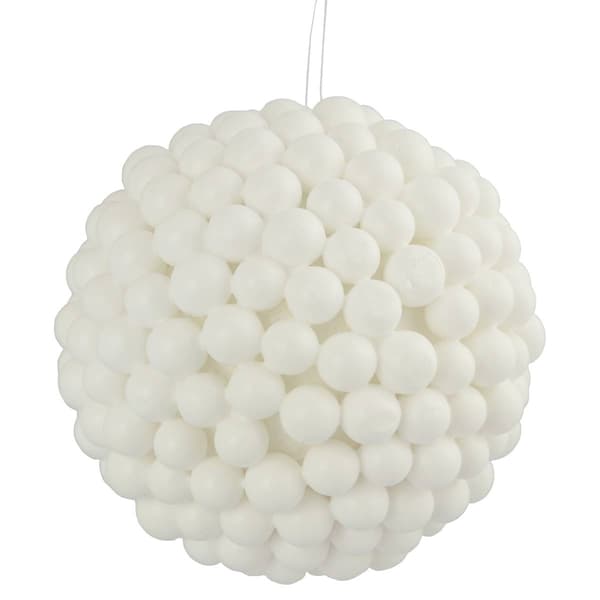 Northlight Seasonal White Berries Christmas Ball Ornaments