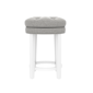 HH2 Home Krauss Grey Backless Swivel Counter Height Stool - image 5