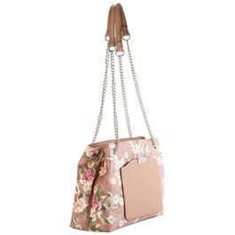 Kate Spade Briar Lane Gala Floral Med Convertible pebble pink Shoulder Bag