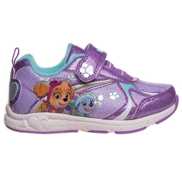 Little Girls Nickelodeon Paw Patrol Red Lights Sneakers