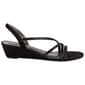 Womens New York Transit Temptress Microsuede Wedge Dress Sandals - image 2
