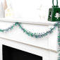 Northlight 12ft. Blue & Green Shiny Tinsel Christmas Garland - image 3