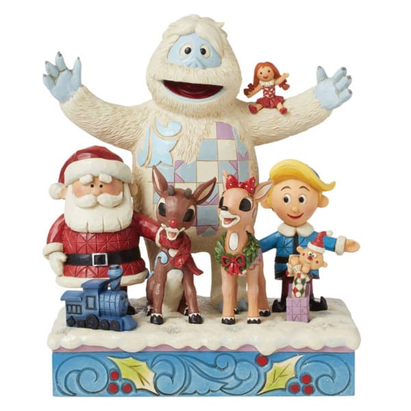 Jim Shore Rudolph and Friends Christmas Figurine