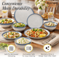 Sango Siterra Santorini 16pc. Blue Round Dinnerware Set - image 4