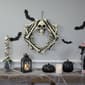 Northlight Seasonal Skull Head and Bones Unlit Wreath - image 2
