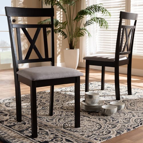 Baxton Studio Rosie Dining Chairs - Set of 2 - image 