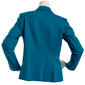 Womens Kasper Long Sleeve One Button Zip Pocket Blazer - image 2