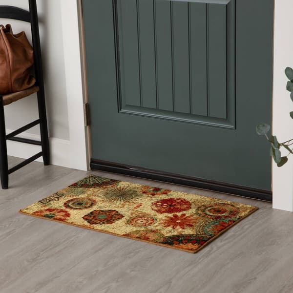 Mohawk Home Caravan Medallion Multi Accent Rug