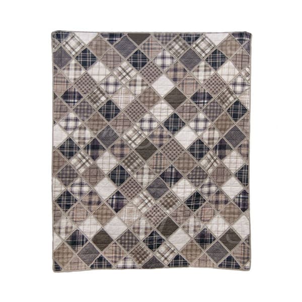 Donna Sharp Your Lifestyle Driftwood Throw Blanket - image 