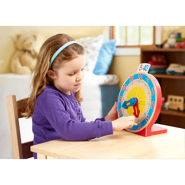 Melissa &amp; Doug® Turn And Tell Clock