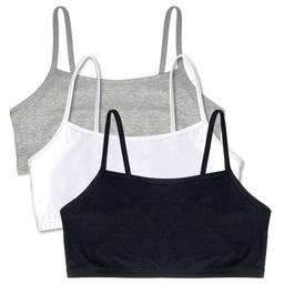 Womens Bestform 3pk. Spaghetti Strap Cotton Bras - 5009036PP