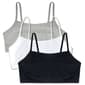 Womens Bestform 3pk. Spaghetti Strap Cotton Bras - 5009036PP - image 1