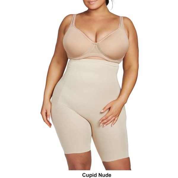 Plus Size Naomi & Nicole High Waist Thigh Slimmer 7779