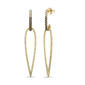 Le Vian Ombre(R) Chocolate Ombre(R) Diamonds V-Shaped Earrings - image 1